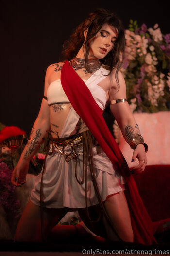 🔥 Athena cos page leaked private photo uncensored full