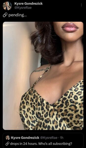 🔥 Kysre rae gondrezick leaked private photo uncensored full